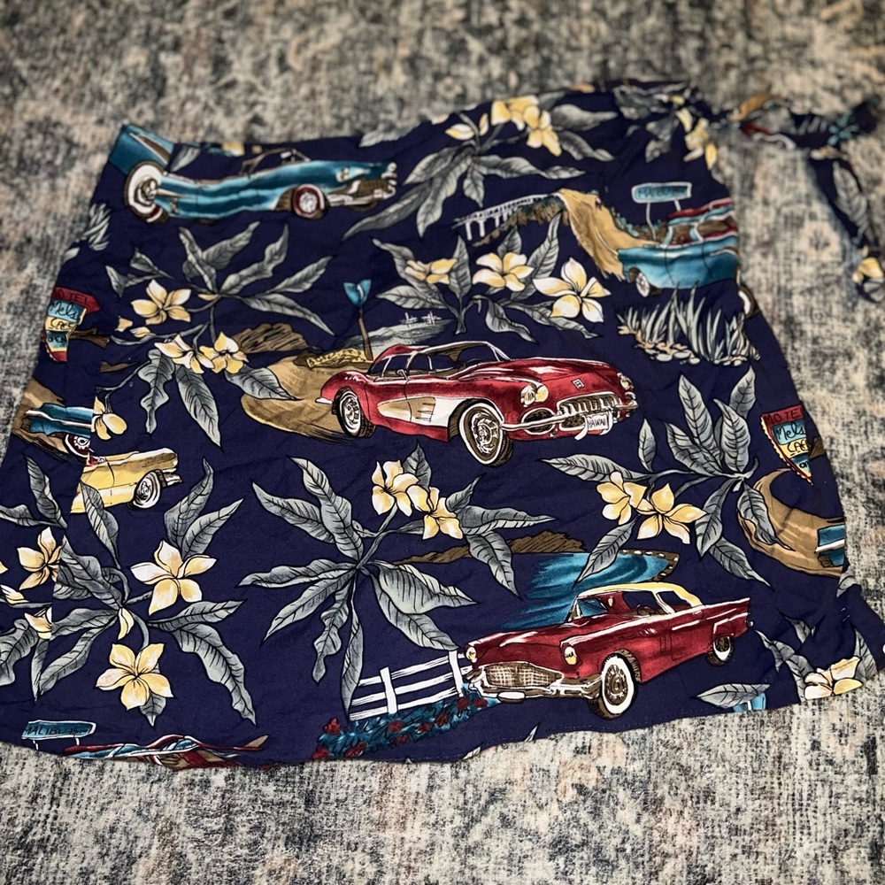 Hilo Hattie Nautical Print Skirt